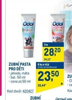 Zubní pasta pro děti