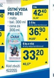 Ústní voda pro děti