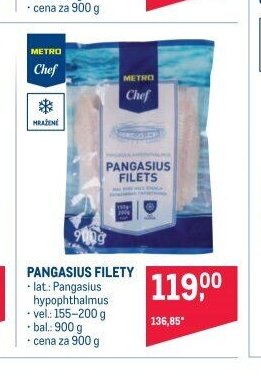 PANGASIUS FILETY
