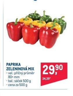 PAPRIKA ZELENINOVÁ MIX