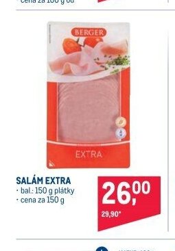 SALÁM EXTRA