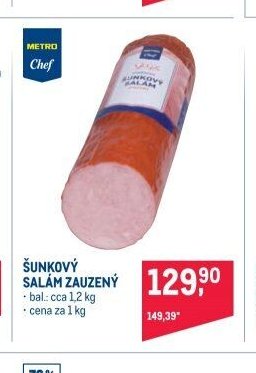ŠUNKOVÝ SALÁM ZAUZENÝ