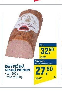 RAVY PEČENÁ SEKANÁ PREMIUM