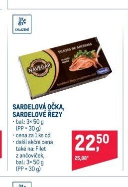 Sardelová očka, sardelové řezy