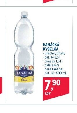 HANÁCKÁ KYSELKA
