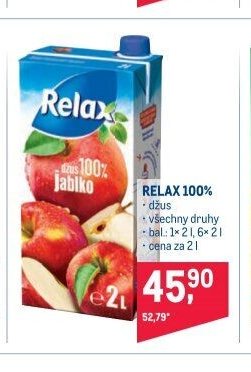 RELAX 100% džus všechny druhy