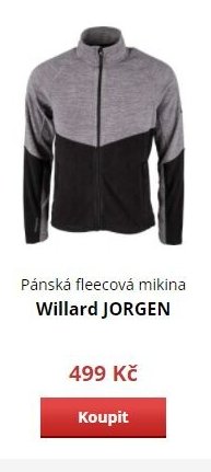 Pánská fleecová mikina Willard JORGEN