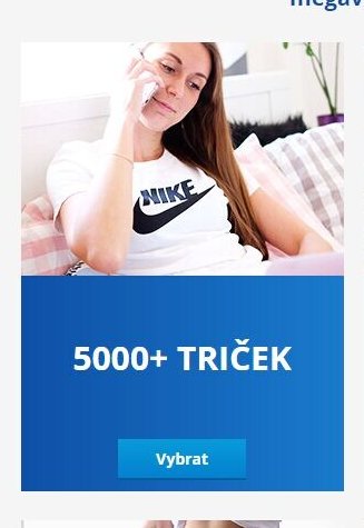 5000+ TRIČEK