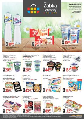 akční leták Žabka 16.3.2022-29.3.2022