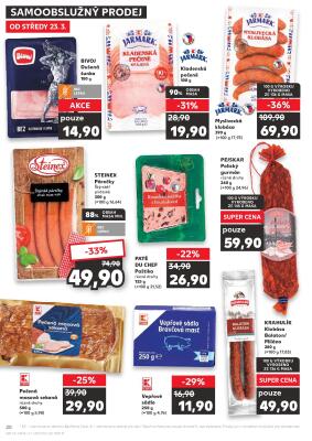 akční leták Kaufland 23.3.2022-29.3.2022