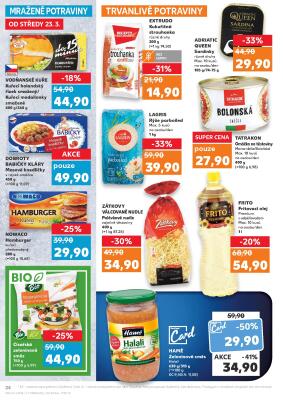 akční leták Kaufland 23.3.2022-29.3.2022