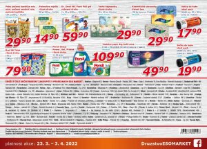 akční leták ESO MARKET 23.3.2022-3.4.2022