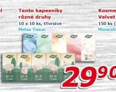 Papírové kapesníčky 3vrstvé Tento