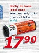Pytle na odpadky 30 l Ideal Pack