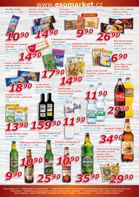 akční leták ESO MARKET 23.3.2022-3.4.2022