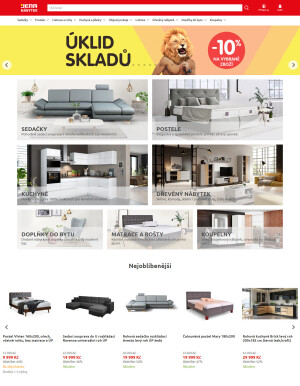 akční leták Jena nábytek 22.3.2022-28.3.2022