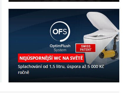 OptimFlush System NEJÚSPORNĚJŠÍ WC NA SVĚTĚ - Siko Koupelny & Kuchyně akcniletaky.com