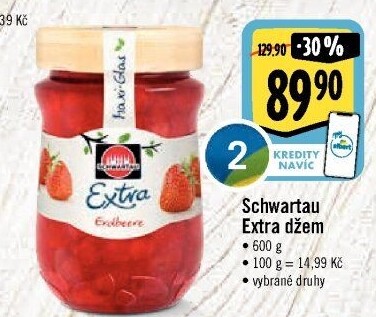 Džem výběrový Extra Schwartau