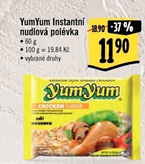 Instantní polévka YumYum