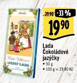 Jazýčky čokoládové Carla