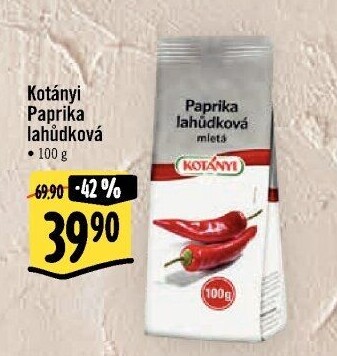 Koření Paprika lahůdková Kotányi