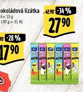 Lízátko čokoládové Schoko Lolly Heinerle