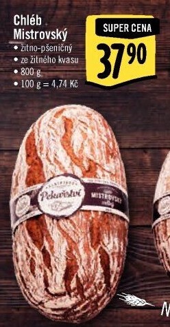 Mistrovský chléb Albert