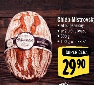 Mistrovský chléb Albert