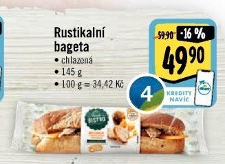 Obložená bageta Albert Fresh Bistro