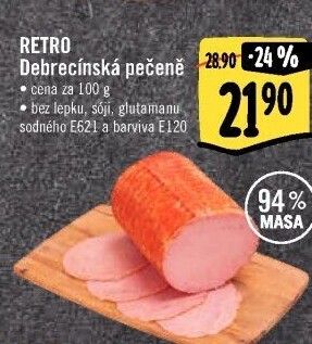 Pečeně debrecínská Albert Retro