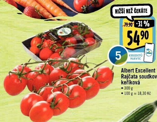 Rajčata keříková Albert Excellent