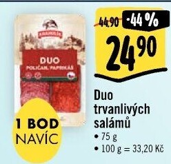 Salám Poličan+Paprikáš duo Krahulík