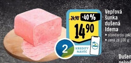 Šunka vepřová dušená standard Idema