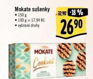 Sušenky Cookies Mokate Caffetteria