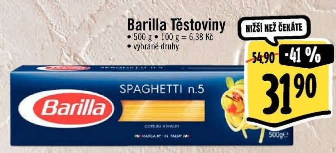 Těstoviny Barilla