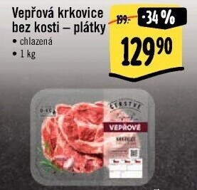 Vepřová krkovice bez kosti Albert