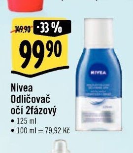 Nivea Odličovač očí 2fázový