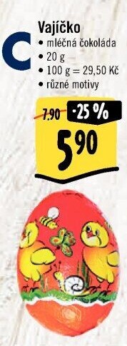 Čokoládové vajíčko