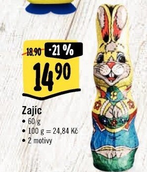 Čokoládový zajíc