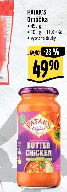 Omáčka Patak'