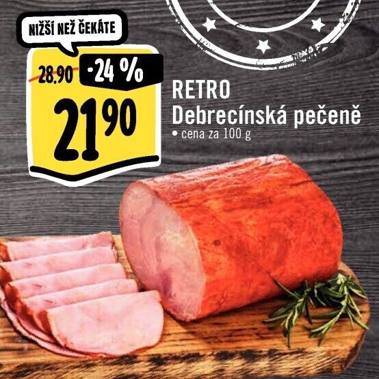 Pečeně debrecínská Albert Retro