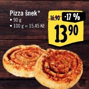Pizza šnek