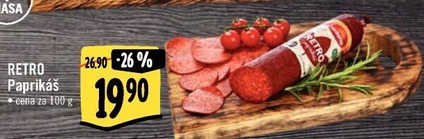 Salám Paprikáš Albert Retro