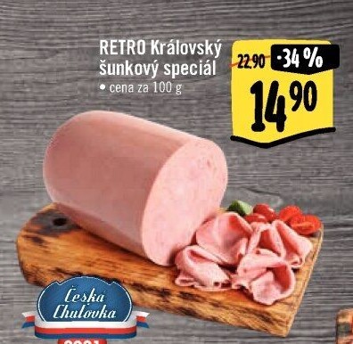 Salám šunkový královský speciál Albert Retro