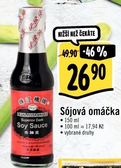 Sójová omáčka Pearl River Bridge