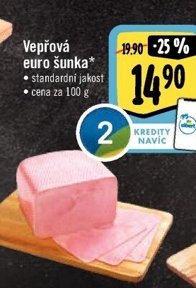 Šunka vepřová Euro standard