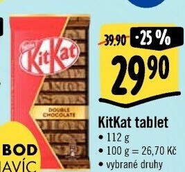 Tyčinka Kit Kat Nestlé