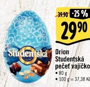 Vajíčko Studentská pečeť Orion