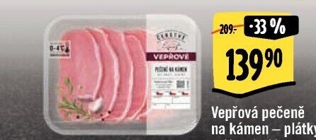 Vepřová pečeně na kámen Albert