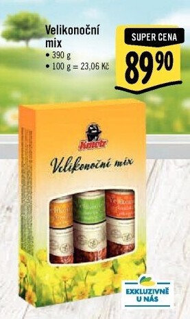 Balení velikonoční mix Kmotr